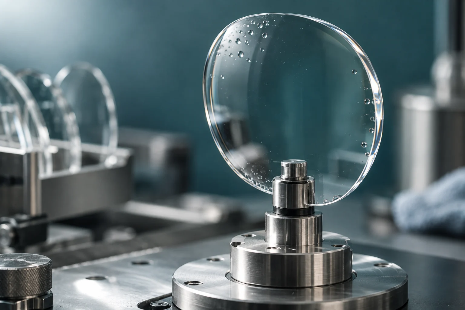 Editorial concept: precision in optical care and eyewear making